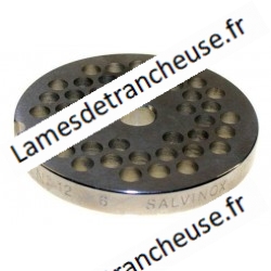 PLAQUE INOX  MOD.12/6 MM sans museau