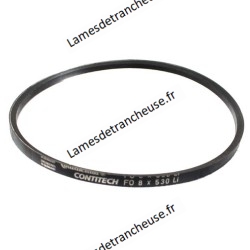 Courroie trapézoïdal FO 8 X 530 li