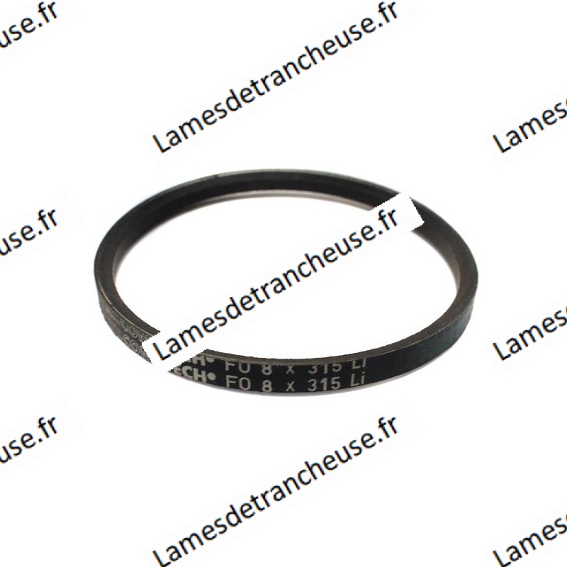 Courroie trapézoïdal FO 8 X 315li