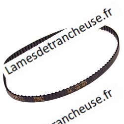 courroie crantée mod 200XL 037 hauteur 10mm  100 dents Ø 52 cm EXT. 49.5 INT.