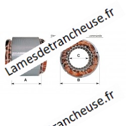 STATORE Ø 130 TRIPHASE 4 P.