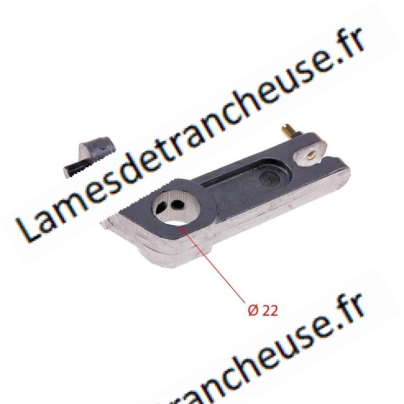 Systeme pour réglage d'épaisseur de coupe MOD. TV-TC 350-370 Ø trou 22