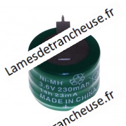 BATTERIE  3.6V 230 mAh sur commande