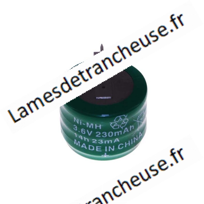 BATTERIE  3.6V 230 mAh sur commande