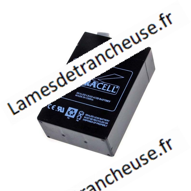 BATTERIE 6V 3.2Ah DIM. H100X65X33 sur commande