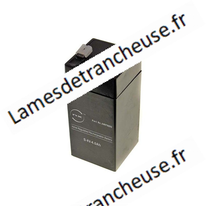 BATTERIE 6V 3.2Ah DIM. H100X65X33 sur commande