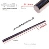 barre de guidage pour pousse talon   D.14X320 mm de marque RHENINGHAUS SUR COMMANDE