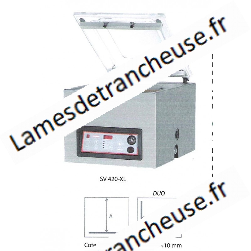 Machines pour sacs sous vide  SVJ 420 - XL 