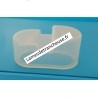 BOUCHON TRANSPARENT POUR POUSSOIR OVALE