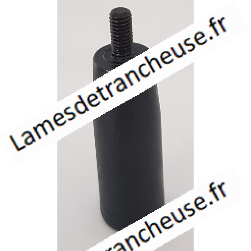 Poignée pousse talon  Ø 20 X L58MM axe Ø D.6