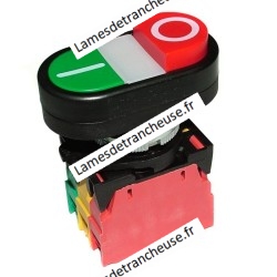 Bouton Marche/Arrêt Standard Ovale avec lumière