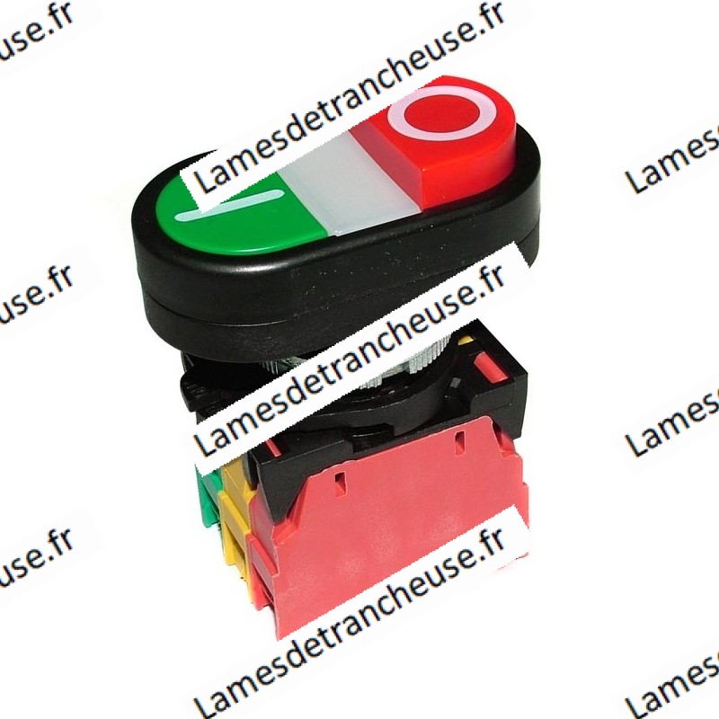 Bouton Marche/Arrêt Standard Ovale avec lumière