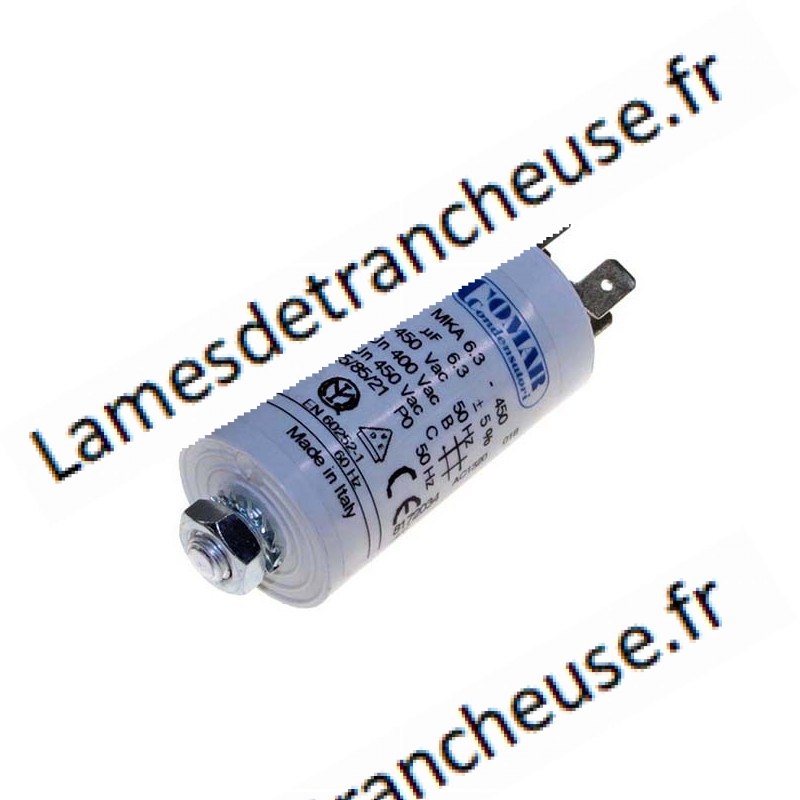 Condensateur 6,3 µF