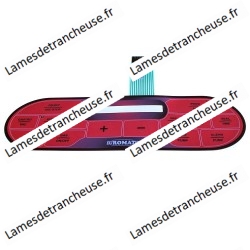 CLAVIER OVALE ROSSA