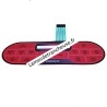 CLAVIER OVALE ROSSA