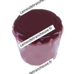 VOLANT PLASTIQUE ROUGE Ø TROU 8MA MARQUE BERKEL