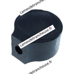 POIGNÉE LONG. mm 27 Ø EXT 25 H mm 15 PLASTIQUE PER CAPOTTINA MARQUE OMAS MOD. BES-BEG-BEM-BED