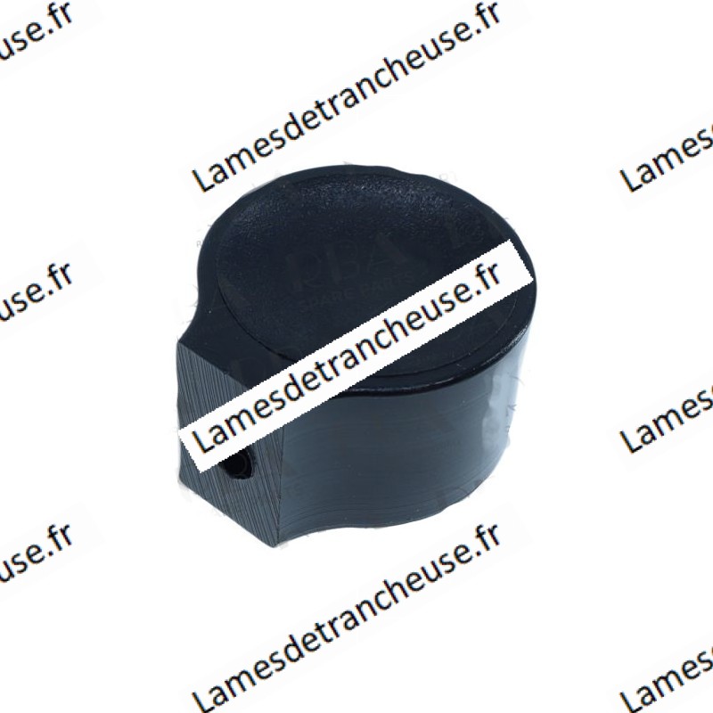 POIGNÉE LONG. mm 27 Ø EXT 25 H mm 15 PLASTIQUE PER CAPOTTINA MARQUE OMAS MOD. BES-BEG-BEM-BED