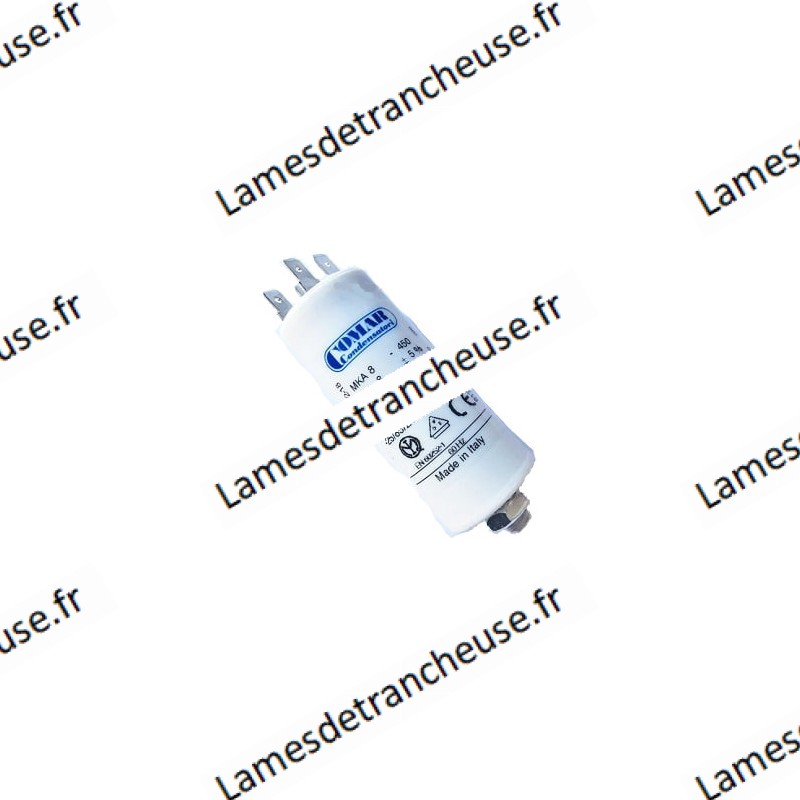 CONDENSATEUR CAPACITÉ 8 uF VOLT 450