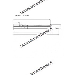 Ø EXT 250 Ø TROU 40 3 Ø INT. 210 H 13 MAT. C45 3ME GEN. GRADE SUR LE MOYEU