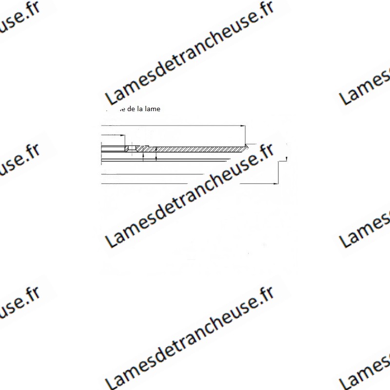 Ø EXT 250 Ø TROU 40 3 Ø INT. 210 H 13 MAT. C45 3ME GEN. GRADE SUR LE MOYEU